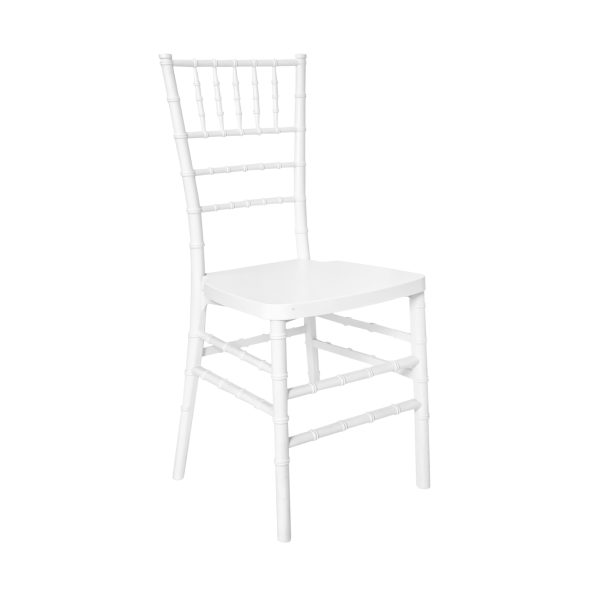 Chaise Chiavari en résine blanche - Image 4