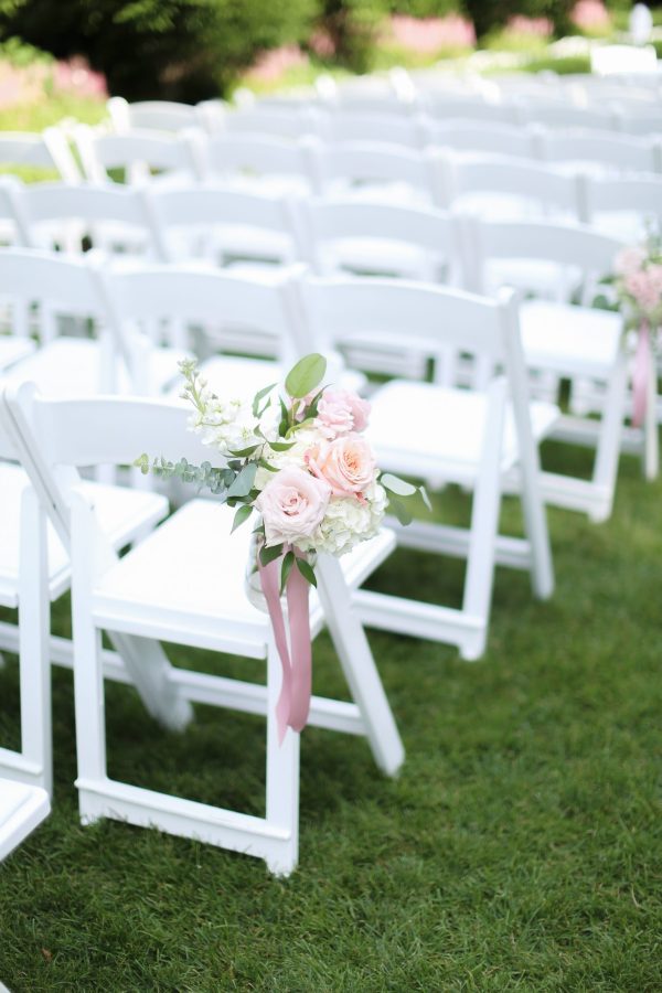 Chaise pliante blanche - Image 4